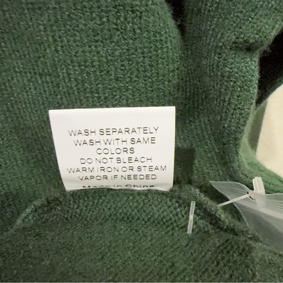Beimuc Long Sleeve Buttoned Pullover Ruffled Round Neck Knitted Sweater Top NWT - Picture 9 of 12